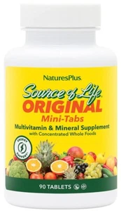 Natures Plus Source of Life – 90 Mini-Tabs (303,49 EUR/kg) - Bild 1 von 3