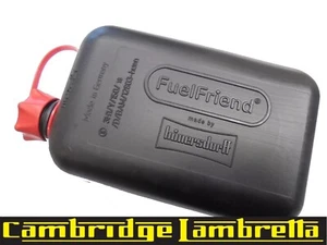 2 Litre Spare Fuel Friend Petrol Can BIG BLACK Type Carry Petrol For Emergency - Picture 1 of 4