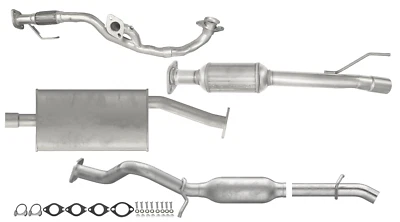 Fits: 2005 2006 2007 Ford Escape 3.0L Flex Pipe, Cat, Resonator and Muffler Foto 1 de 4