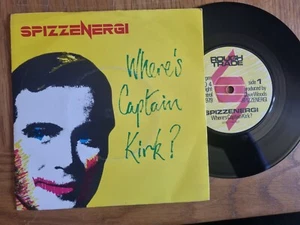 SPIZZENERGI - WHERE'S CAPTAIN KIRK? Rough Trade Records 7" 1979 Punk New Wave - Picture 1 of 6