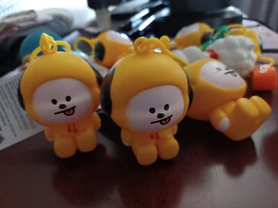 BT21 MOCHILA AMIGOS Coleccionables COOKY CHIMMY Llavero Colgador PVC Plástico Foto 1 de 3