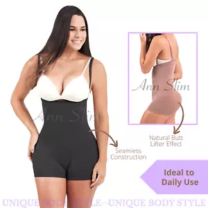 Women's Tummy Control Body Shaper Fajas Colombianas Levanta Cola Ann Slim TJ04L8 - Picture 1 of 13
