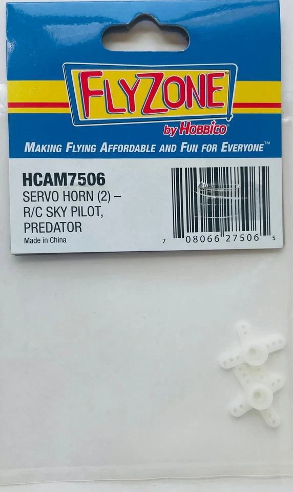 Flyzone Servo Horn (2) HCAM7506 - Image 1 of 1