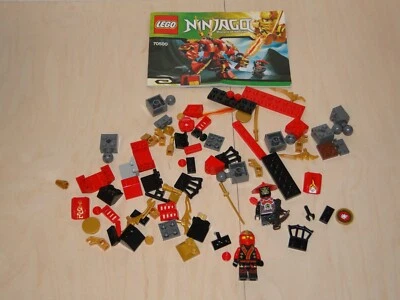 LEGO Ninjago Kai's Fire Mech Incomplete #70500 Parts Pieces Partial Mini Figures - Image 1 of 4