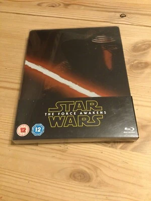 Star Wars-The Force Awakens-Blu-Ray 2 Disc Steelbook with J Card & Slipcase - Image 1 of 4