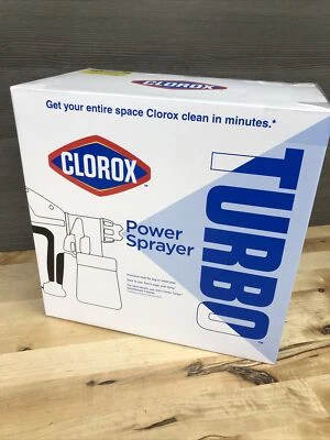 Pulverizador eléctrico portátil Clorox Turbo para pequeñas empresas, ligero nuevo Foto 1 de 3