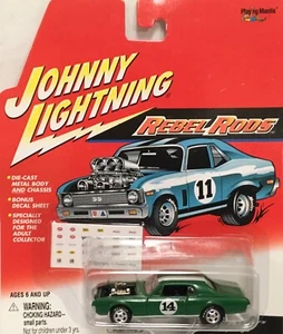 JOHNNY LIGHTNING 2001 RELEASE REBEL RODS KING KITTY 1967 MERCURY COUGAR MINT - Picture 1 of 4