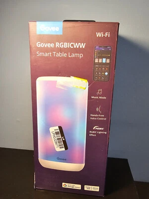 Lámpara de mesa inteligente Govee RGBIC control por voz Alexa - Wi-Fi - manos libres H6052 Foto 1 de 4