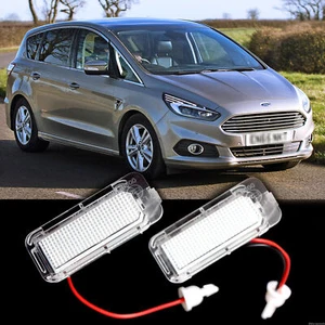 2x LED Kennzeichenleuchte Ford S Max Nummernschildlicht Wagennummer - Bild 1 von 5
