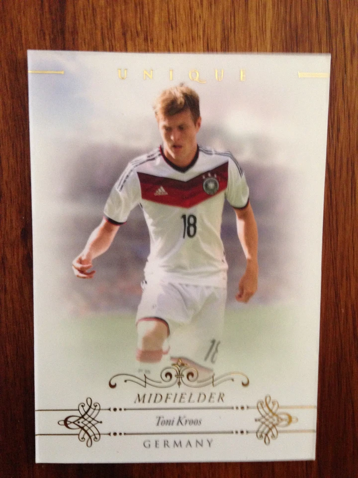2015 Futera Unique Football Soccer Card Germany TONI KROOS Mint  - Image 1 of 1