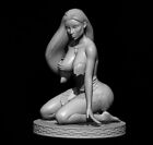 1:18 Scale 60MM Resin Sexy Pretty Girl Figure Unassembled Model Kit Unpainted 