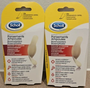 Scholl Small Adhesive Waterproof Foot Toe Blisters Protector Bandages (12 PACK) - Picture 1 of 2