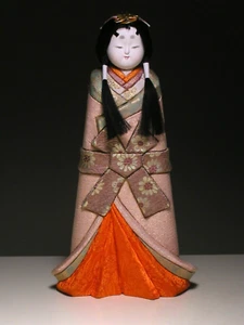 Japanese Traditional Kimekomi Lady Doll (Height: 11" inches) - Picture 1 of 16