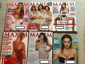 6 MAXIM MAGAZINE SHANNON ELIZABETH AMBER HEARD AMANDA BYNES VANESSA MINNILLO - Bild 1 von 1