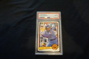 1983 DONRUSS Ryne Sandberg #277 PSA 8