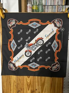 Pañuelo Bandana Mezcla Algodón Wamcraft Motocicleta Velocidad Carretera De Colección - Imagen 1 de 9