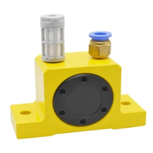 Pneumatic Industrial Turbine Vibrators GT Series with Silencer and Connector - Picture 1 of 9