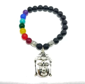 Pulsera de cristal de 7 chakras piedra de ansiedad cristal de Reiki - Imagen 1 de 3
