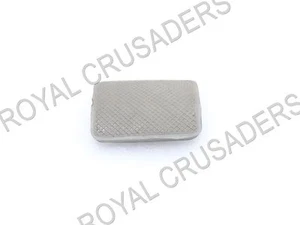 NEW LAMBRETTA GP, LI, TV, SX SIL BRAKE PEDAL RUBBER GREY #VP93 (CODE-1813) - Picture 1 of 2