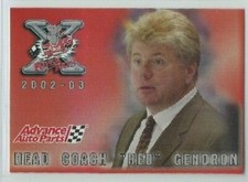 2002-03 Albany River Rats (AHL) Advance Auto Parts Red Gendron