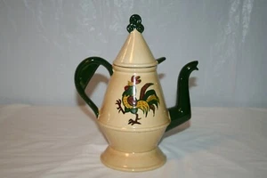 Coffee Pot Server Metlox Poppytrail California Provincial Rooster - Picture 1 of 7