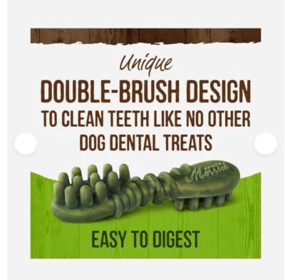 Merrick Fresh Kisses Infused with Coconut Oil Botanicals Large Dental Dog Treats Foto 1 de 4