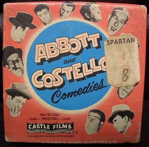 Comedias vintage de Abbott and Costello, películas de castillo de 8 mm - Imagen 1 de 1