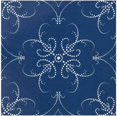 Pisos de vinil retrô autoadesivo 12 polegadas, 20 azulejos - 12" X 12", pérola marinha - Imagem 1 de 4