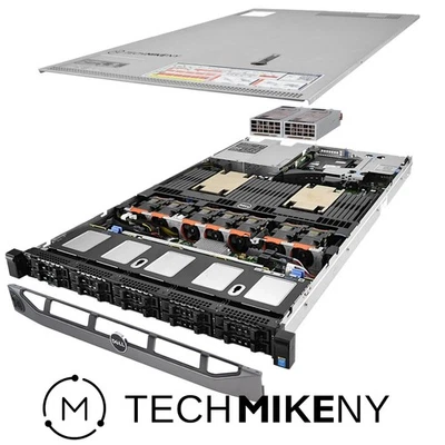 Dell PowerEdge R630 Server 2.40Ghz 12-Core 64GB RAM 480GB Storage TrueNAS Rails - Image 1 of 4