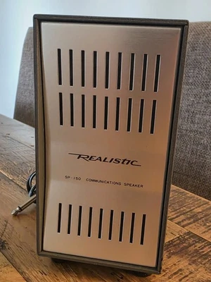 Alto-falante de comunicações vintage realista SP-150 -Funcionando-HW7 - Imagem 1 de 4