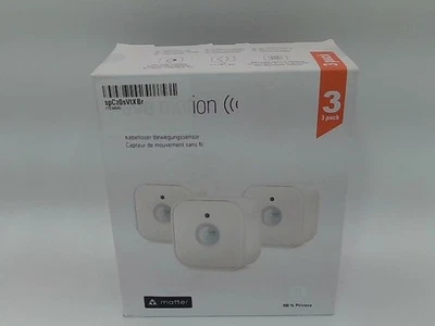 Eve Motion (Matter) - Sensor Inteligente de Movimiento y Luz, IPX3, Blanco Foto 1 de 4