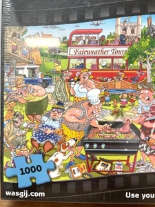 Wasgij Mystery Puzzle 15 Ein typisch britischer Grill 1000 Teile von Jumbo - Bild 1 von 6