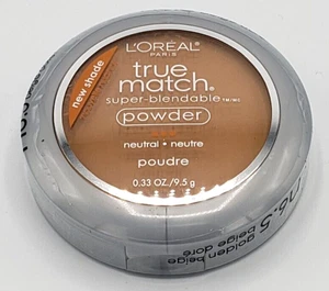 NEW L'Oréal TRUE MATCH Super-Blendable Powder NEUTRAL-N6.5 Golden Beige - Picture 1 of 2