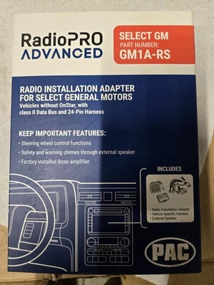 Pac GM1A-RST RadioPRO Advanced Interface for General Motors Vehicles - Image 1 of 4