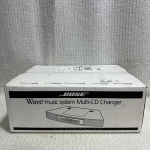 Bose Wave Music System Multi-CD Changer Accessory Platinum WhiteRetail Packaging - Picture 1 of 16
