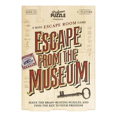 Professor Puzzle   Escape from the Museum   Strategy Game   Ages 12+   1+ Player - Image 1 of 4