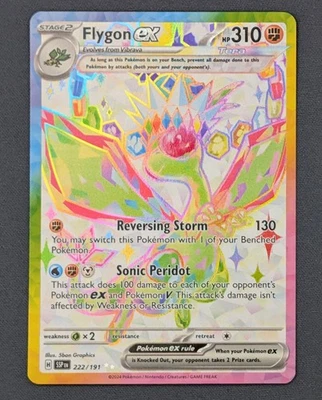 Pokemon Flygon ex 222/191 Sv08: Surging Sparks Ultra Rare Holo - Image 1 of 2