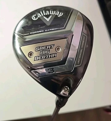 Callaway Great Big Bertha 2023 3 Madera Titanio Calle 15° Rígido Flex Denali 6.0 Foto 1 de 4