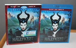 Disney Maleficent Blu Ray DVD Digital HD Movie Angelina Jolie - Foto 1 di 4