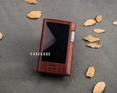 Funda de cuero genuino hecha a medida A6 EASECASE para iriver Astell&Kern KANN Foto 1 de 4