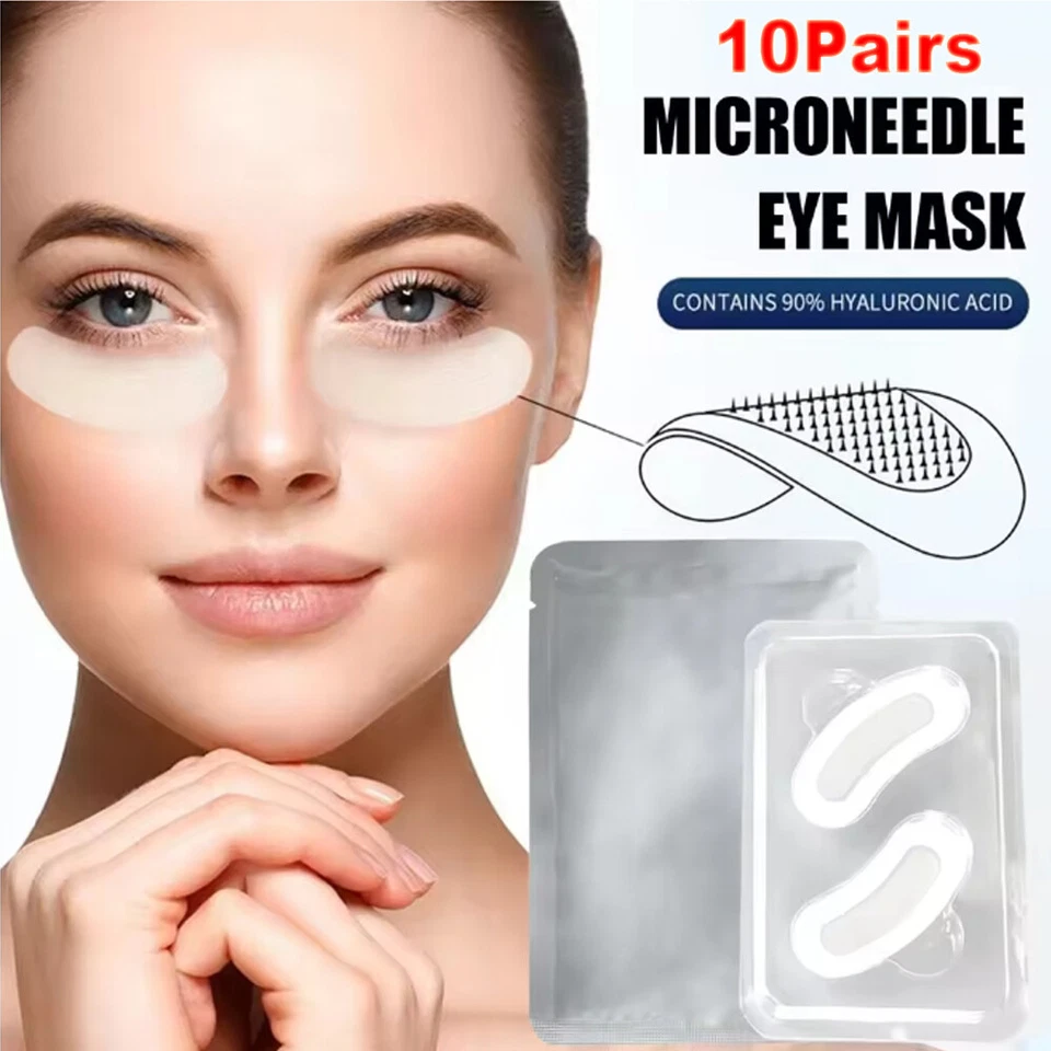 5pair Hyaluronic Acid Micro-needle Eye Patch Mask Anti Aging Wrinkle Skin Care