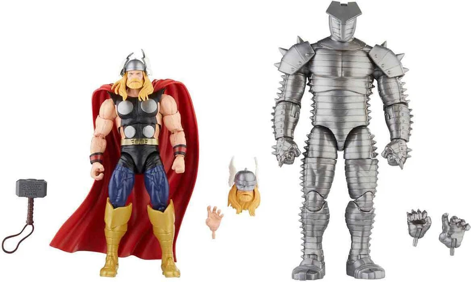 Marvel Legends Avengers Thor vs Destroyer Action Figures