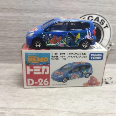 Tomica Disney D26 Honda Fit Finding Nemo - Image 1 of 4