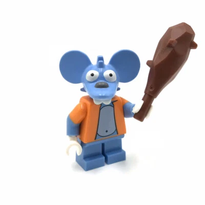 LEGO Itchy minifigure CMF Series Simpsons 71005 - Image 1 of 4