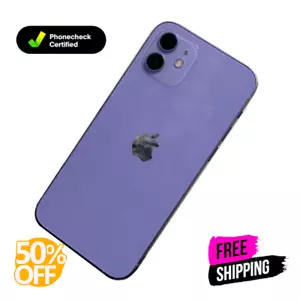 Teléfono inteligente Apple iPhone 12 128 GB 64 GB Att completamente desbloqueado Verizon Tmobile 5G - Imagen 1 de 8