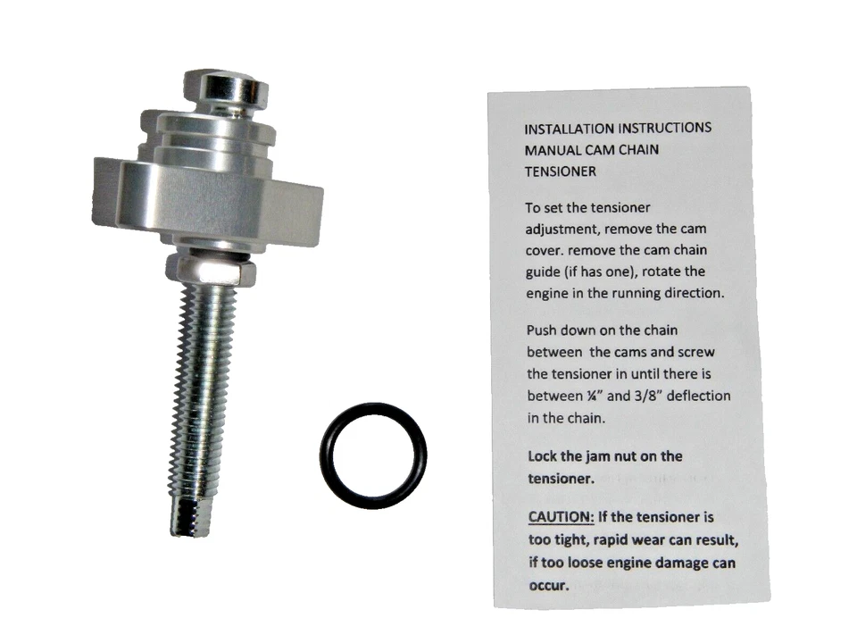 SILVER Manual Cam chain tensioner 04-2018 Kawasaki Ninja 1000 ZX10R ZX10 ZX-10R - Image 1 of 1