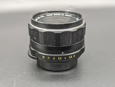 Asahi Pentax SMC Takumar 55mm F2 Lens,M42 fit  WORKING-PARTS - Image 1 of 4