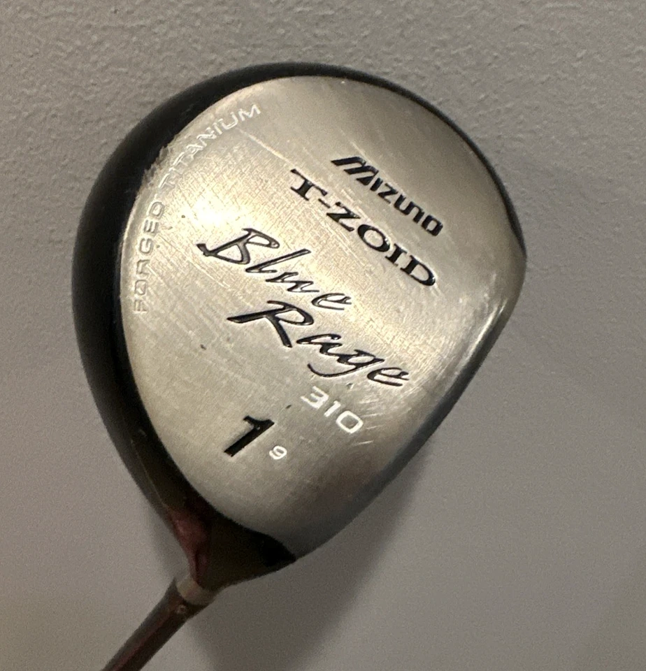 Mizuno T-Zoid Blue Rage Forged Titanium 310 Driver 9* Exsar Platinum graphite R - Image 1 of 4