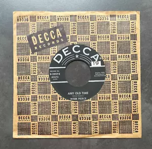 7" Webb Pierce - Any Old Time / We'll Find A Way - US Decca - Imagen 1 de 1