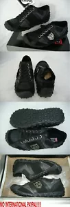 New Mens 7 GBX Shield Black Party Shoes Punk Gothic - Picture 1 of 1